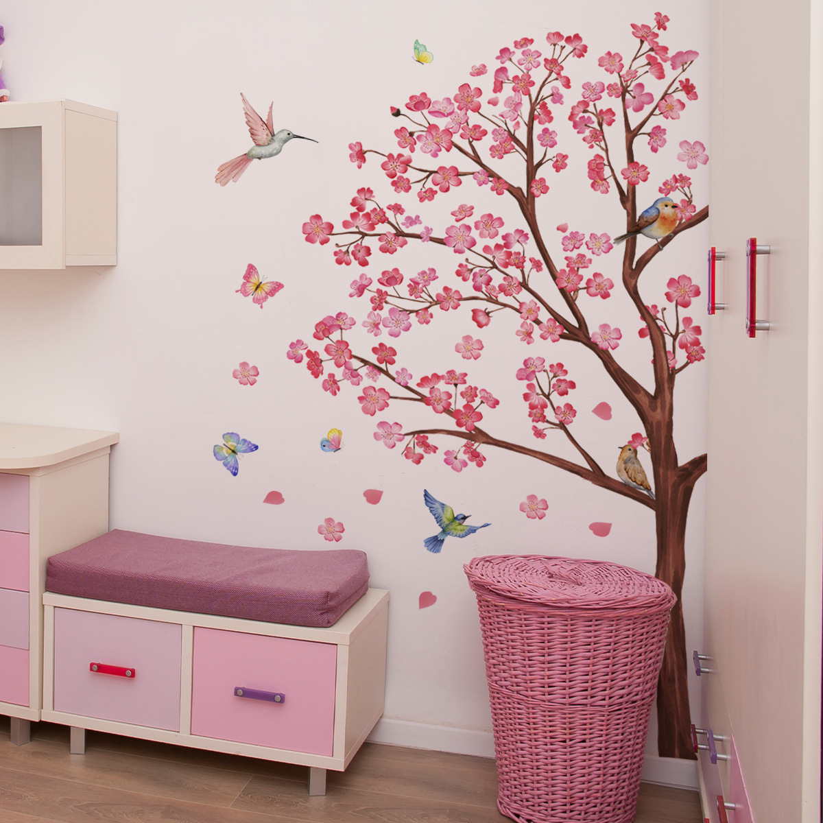 Pegatinas de pared de flores y - Baby Girl Nursery Quotes reseña y precio