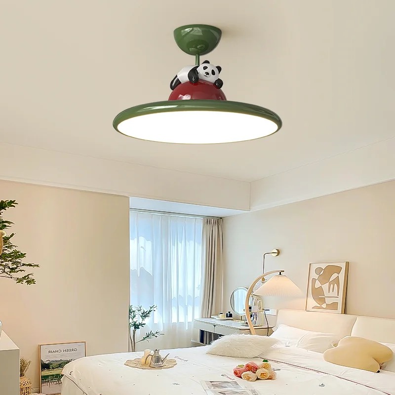 Luz de techo LED de Panda esti - Baby Nursery Light Fixture reseña y precio